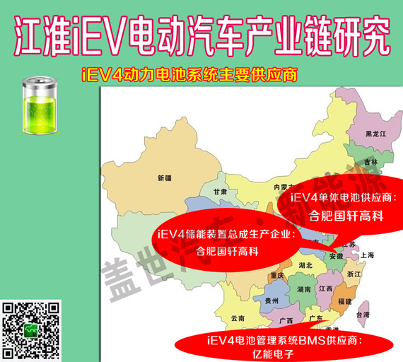 干貨|6張圖看清江淮iEV電動車產(chǎn)業(yè)鏈供應(yīng)商信息