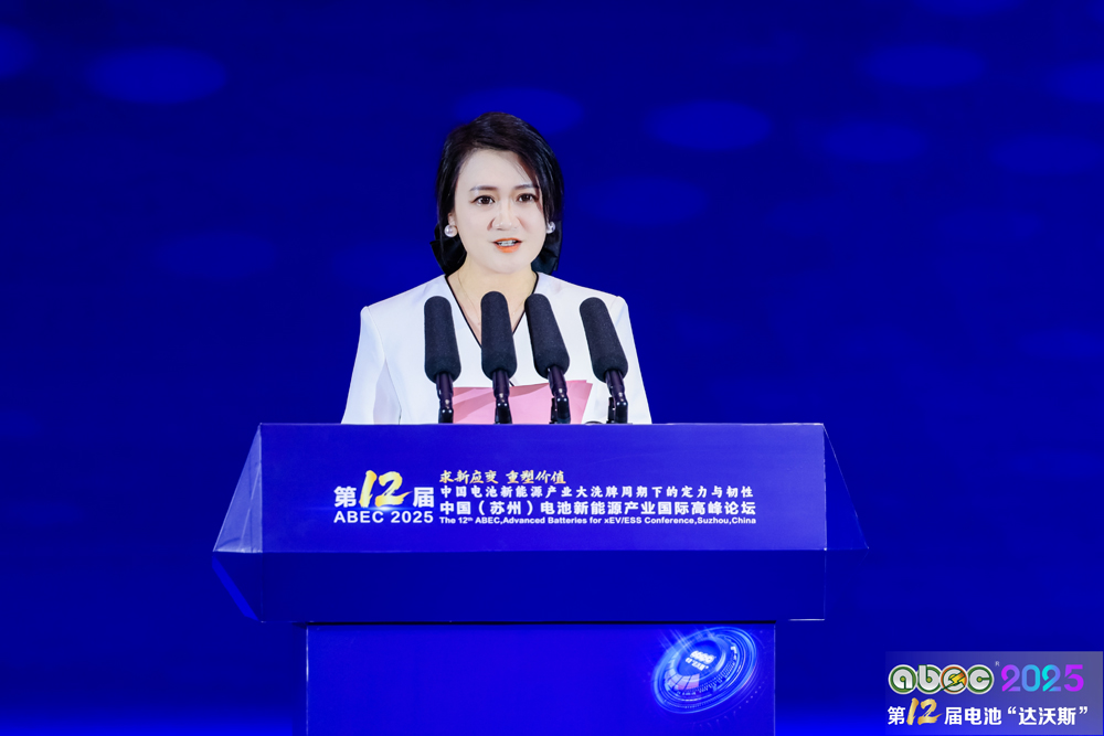 電池“達(dá)沃斯”組委會(huì)秘書長耿茜茜