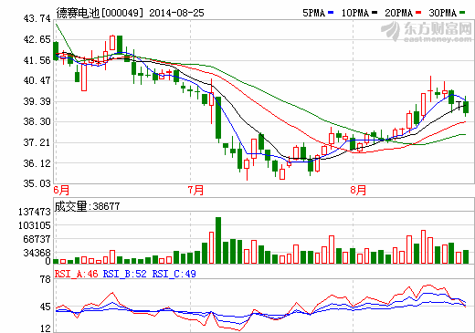 德賽電池：上半年凈利達(dá)8600萬 同比大增21%