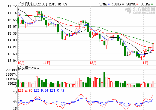 滄州明珠2014年產(chǎn)鋰電池隔膜2500萬㎡ 預(yù)計銷售1.4億元
