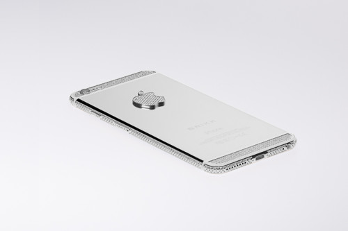 超奢華iPhone 6起步價27萬：鑲滿10克拉鉆石