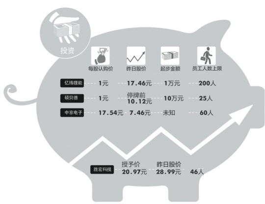 員工持股哪家強(qiáng)？億緯鋰能受惠員工最多