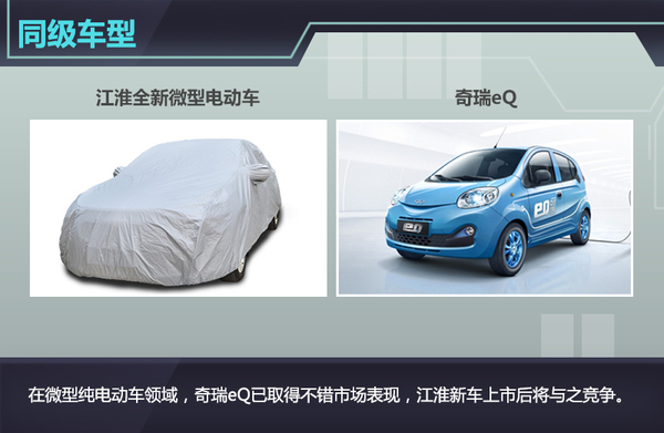 江淮微型電動車電池續航150km 將于明年發布