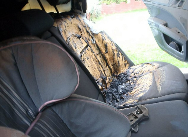 英男子電子煙充電突爆炸燒毀愛(ài)車