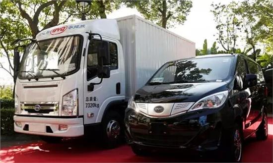 純電動物流車T3、T5