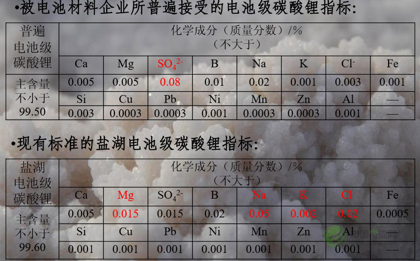 李健：鹽湖生產電池級碳酸鋰關鍵技術分析