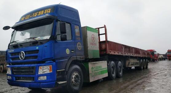 沃特瑪創新聯盟6X4純電動重型卡車測試運行.jpg