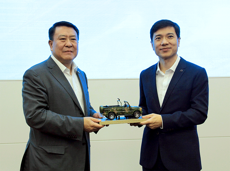 北京汽車與百度簽署戰略合作框架協議
