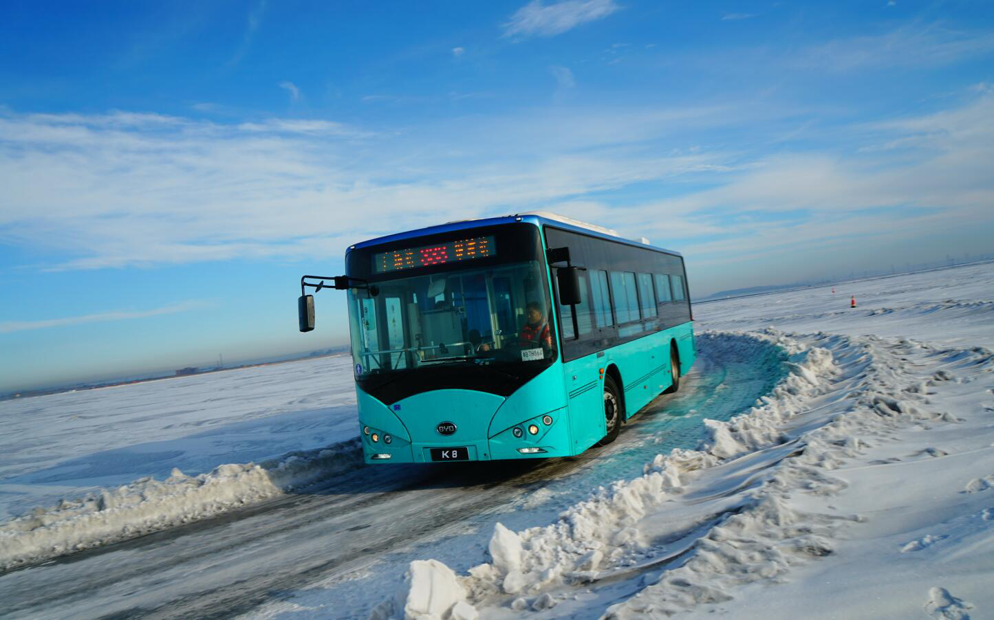 首開極限測(cè)試先河！比亞迪K8純電動(dòng)客車“三高”挑戰(zhàn)圓滿成功