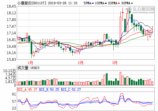 小康股份2018年凈利潤1.06億元 增加智能電動汽車投入費用