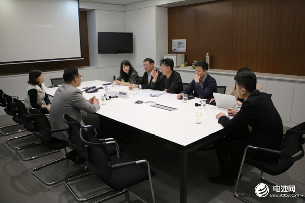 中國電池新能源產業鏈調研團一行與蜂巢能源相關領導交流、座談