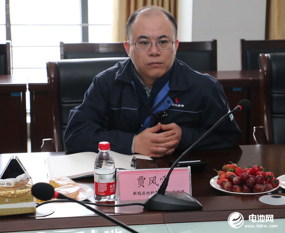 石大勝華新能源材料事業(yè)部總經(jīng)理賈風(fēng)雷