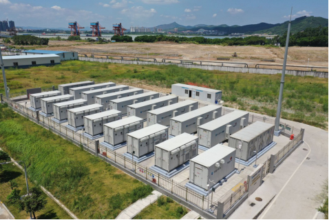 20MW/10MWh恒益電廠調頻項目投運 力神電池提供儲能系統