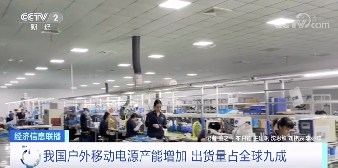 賣爆了！成交額暴漲1000%！我國戶外移動電源出貨量占全球九成