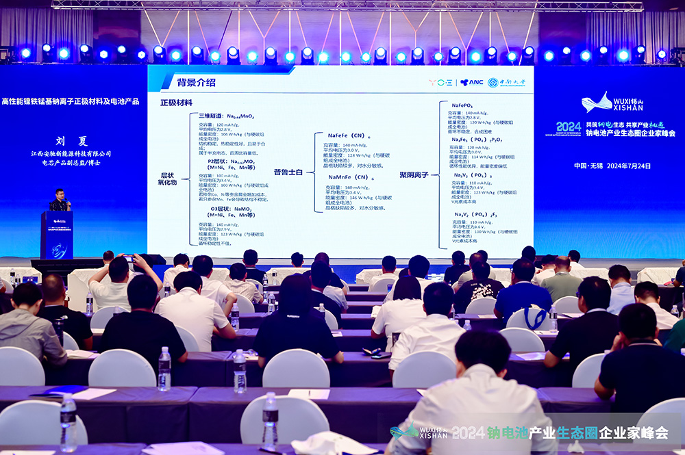 2024中國(guó)（無(wú)錫）鈉電池產(chǎn)業(yè)生態(tài)圈企業(yè)家峰會(huì)現(xiàn)場(chǎng)